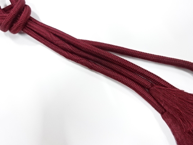 正絹　手組帯締め